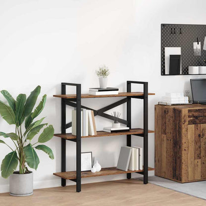 Bookshelf Old Wood 100 x 33.5 x 102 cm Engineered Wood
