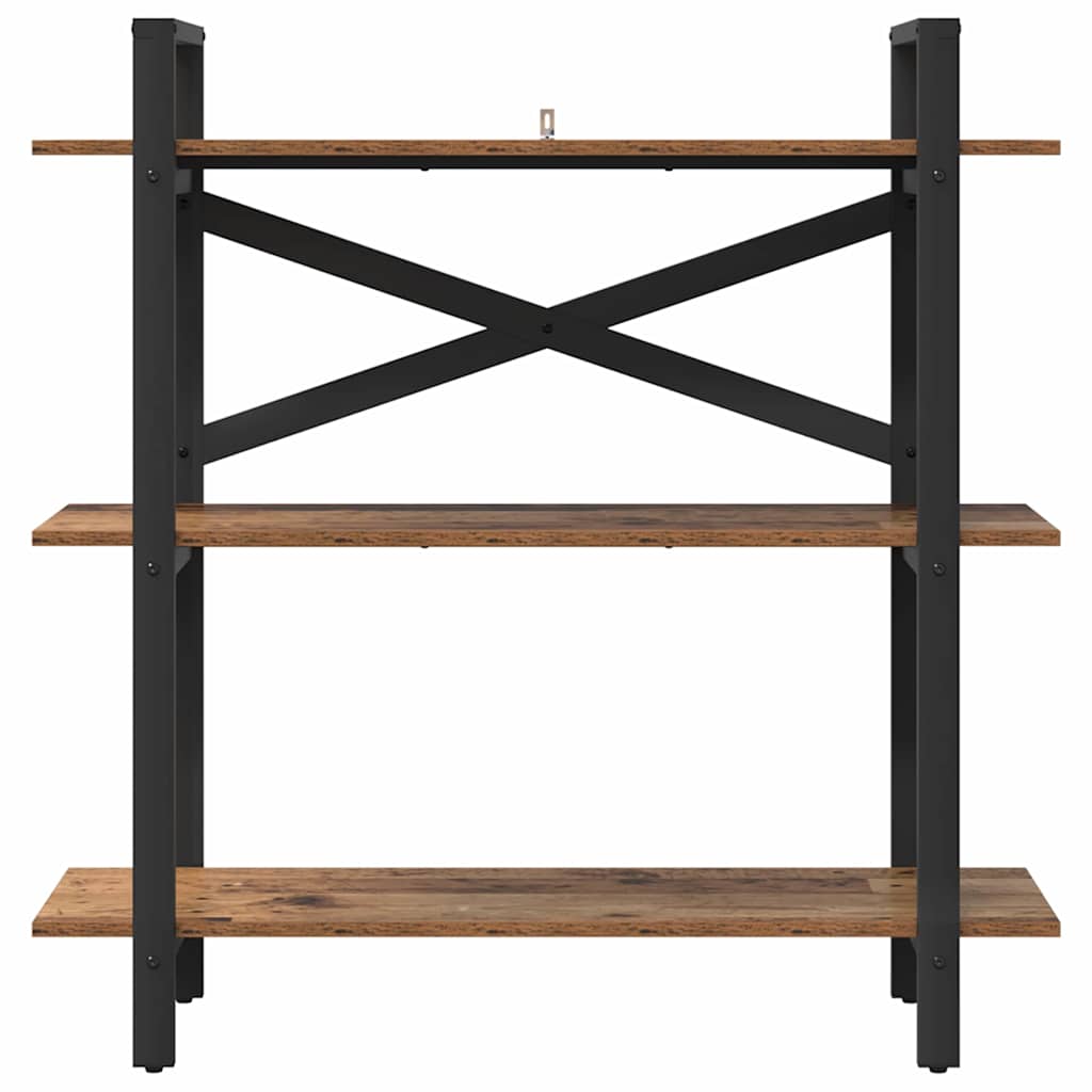 Bookshelf Old Wood 100 x 33.5 x 102 cm Engineered Wood