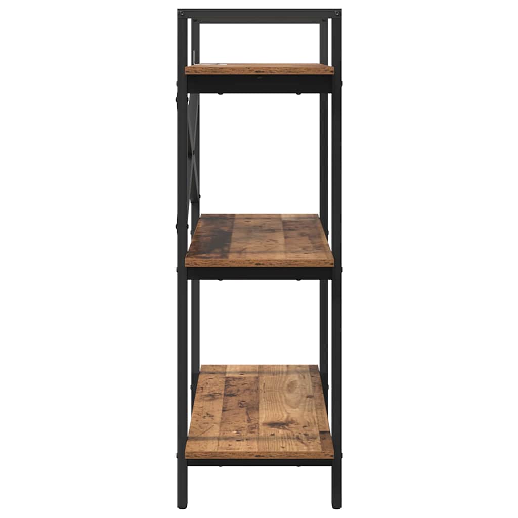 Bookshelf Old Wood 100 x 33.5 x 102 cm Engineered Wood