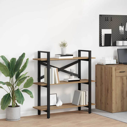 Bookshelf Artisan Oak 100 x 33.5 x 102 cm Engineered Wood