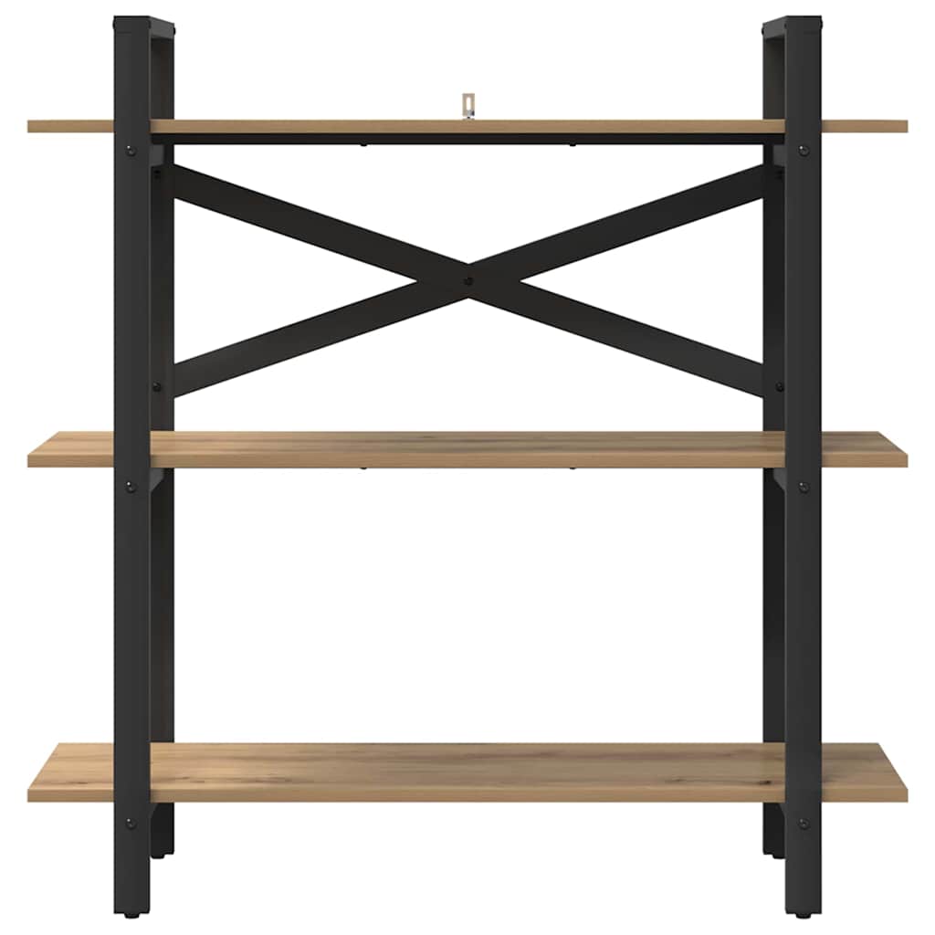 Bookshelf Artisan Oak 100 x 33.5 x 102 cm Engineered Wood