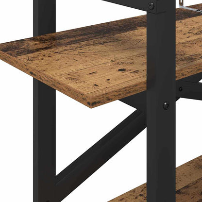Bookshelf Old Wood 100 x 33.5 x 64 cm Engineered Wood