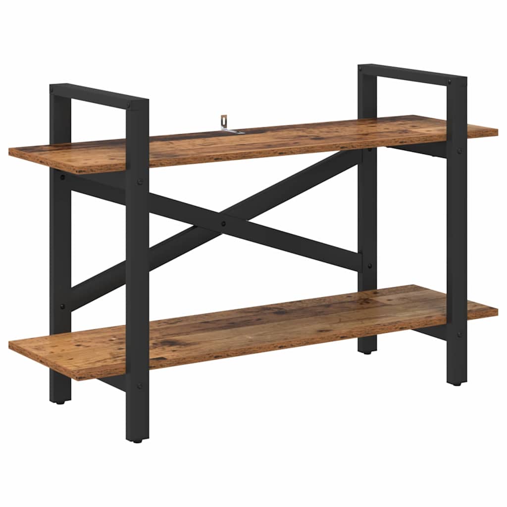 Bookshelf Old Wood 100 x 33.5 x 64 cm Engineered Wood
