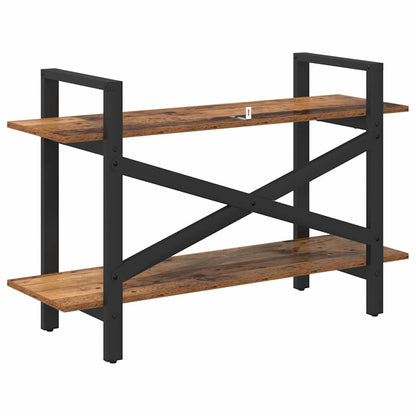 Bookshelf Old Wood 100 x 33.5 x 64 cm Engineered Wood
