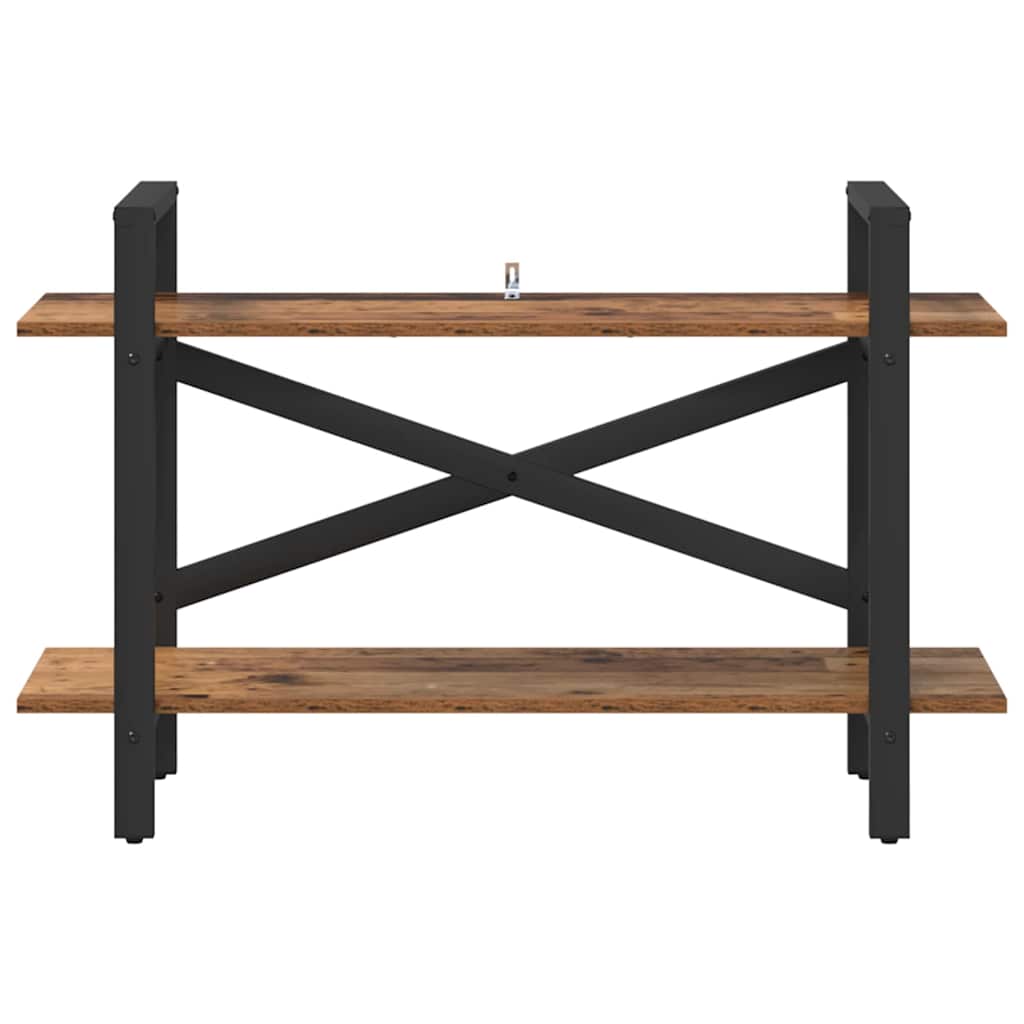 Bookshelf Old Wood 100 x 33.5 x 64 cm Engineered Wood