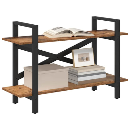 Bookshelf Old Wood 100 x 33.5 x 64 cm Engineered Wood