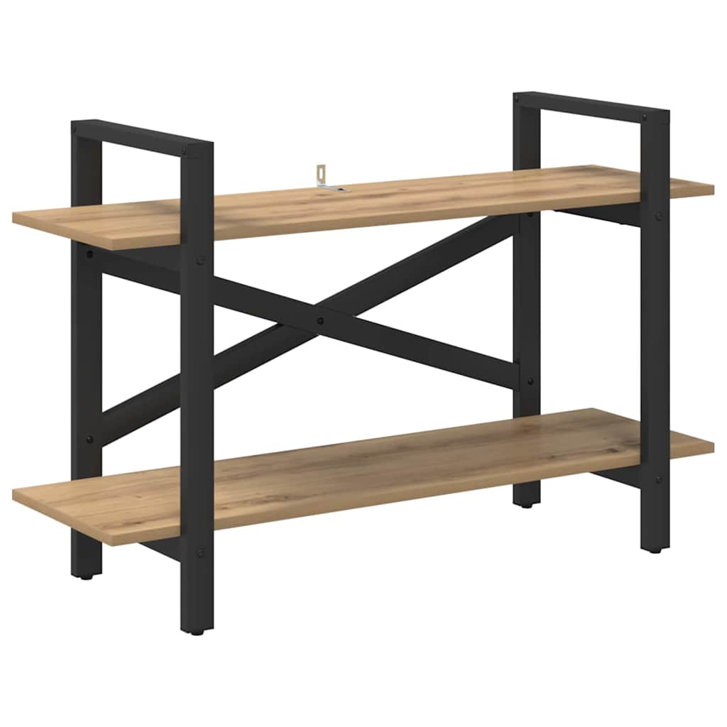 Bookshelf Artisan Oak 100 x 33.5 x 64 cm Engineered Wood