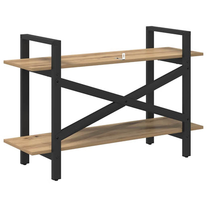 Bookshelf Artisan Oak 100 x 33.5 x 64 cm Engineered Wood