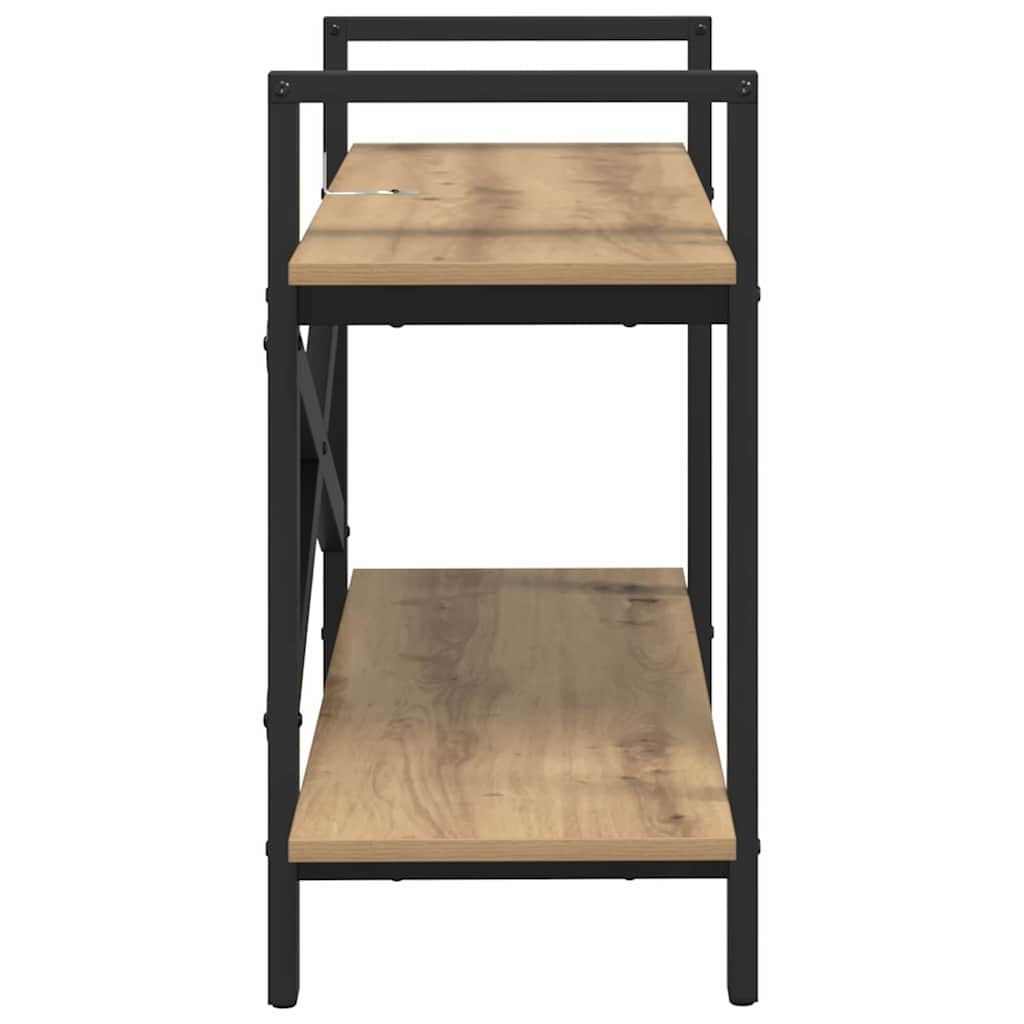 Bookshelf Artisan Oak 100 x 33.5 x 64 cm Engineered Wood