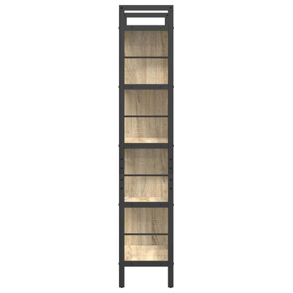 Bookshelf Sonoma Oak 75 x 30 x 156 cm Engineered Wood