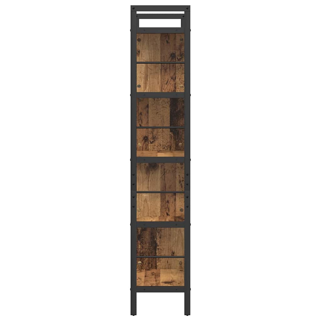 Bookshelf Old Wood 75 x 30 x 156 cm Engineered Wood
