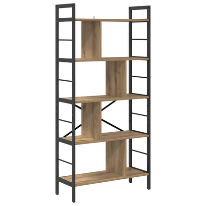 Bookshelf Artisan Oak 75 x 30 x 156 cm Engineered Wood
