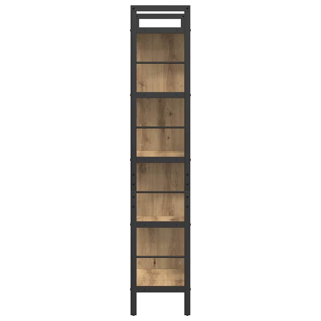 Bookshelf Artisan Oak 75 x 30 x 156 cm Engineered Wood