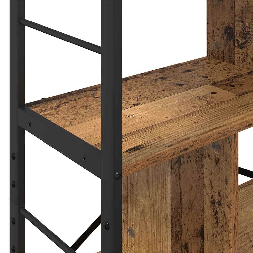 Bookshelf Old Wood 75 x 30 x 123.5 cm Engineered Wood