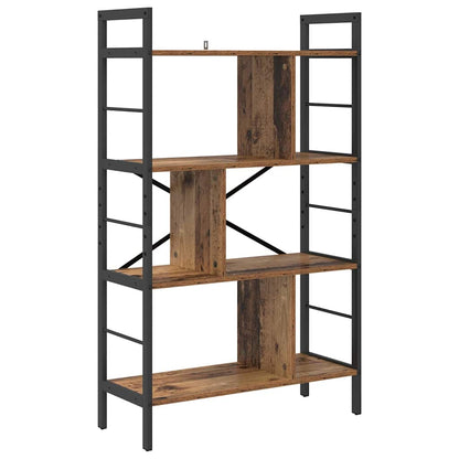 Bookshelf Old Wood 75 x 30 x 123.5 cm Engineered Wood