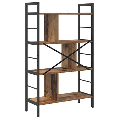 Bookshelf Old Wood 75 x 30 x 123.5 cm Engineered Wood