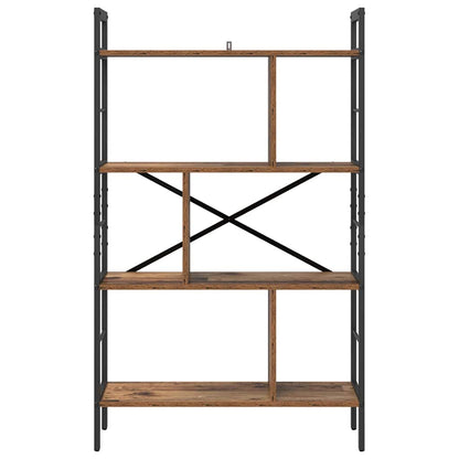 Bookshelf Old Wood 75 x 30 x 123.5 cm Engineered Wood