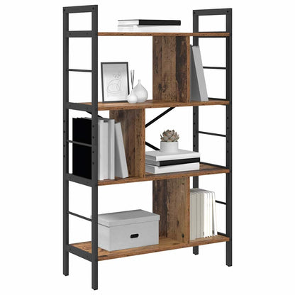 Bookshelf Old Wood 75 x 30 x 123.5 cm Engineered Wood