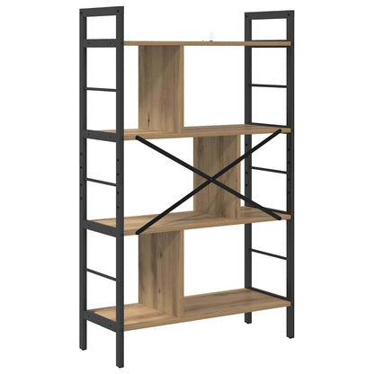 Bookshelf Artisan Oak 75 x 30 x 123.5 cm Engineered Wood