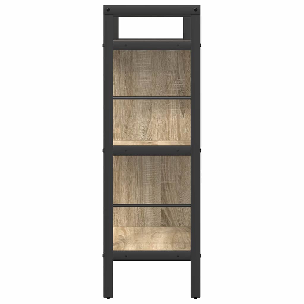 Bookshelf Sonoma Oak 75 x 30 x 91 cm Engineered Wood