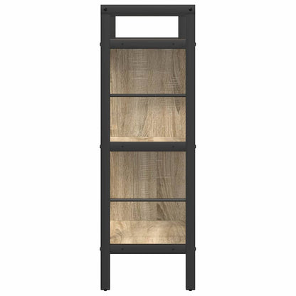 Bookshelf Sonoma Oak 75 x 30 x 91 cm Engineered Wood