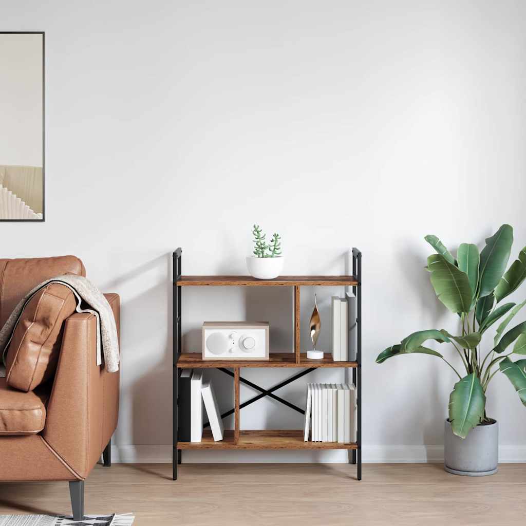 Bookshelf Old Wood 75 x 30 x 91 cm Engineered Wood