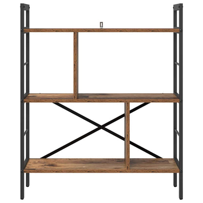 Bookshelf Old Wood 75 x 30 x 91 cm Engineered Wood