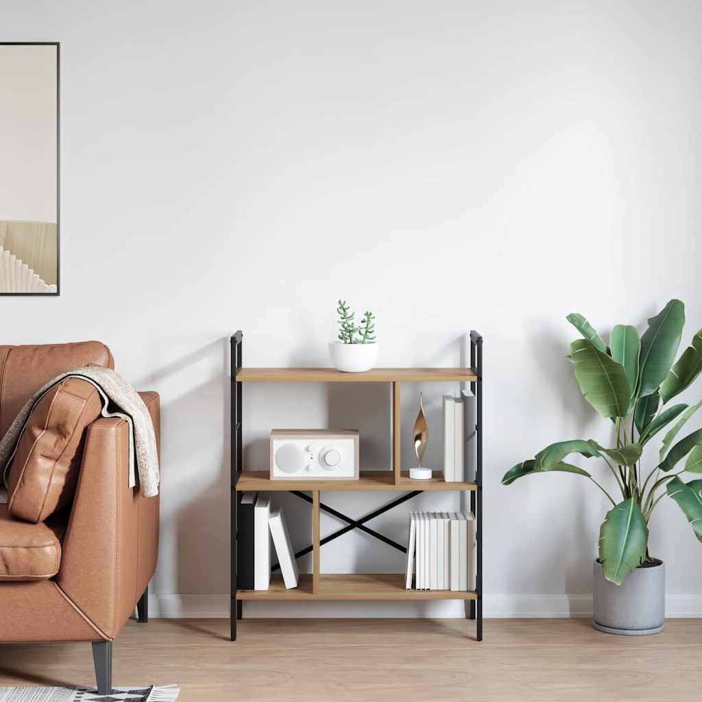 Bookshelf Artisan Oak 75 x 30 x 91 cm Engineered Wood