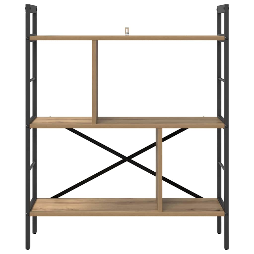 Bookshelf Artisan Oak 75 x 30 x 91 cm Engineered Wood
