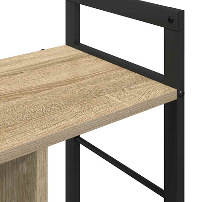 Bookshelf Sonoma Oak 75 x 30 x 58.5 cm Engineered Wood