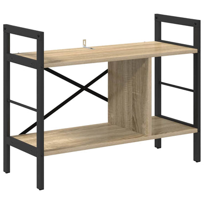 Bookshelf Sonoma Oak 75 x 30 x 58.5 cm Engineered Wood