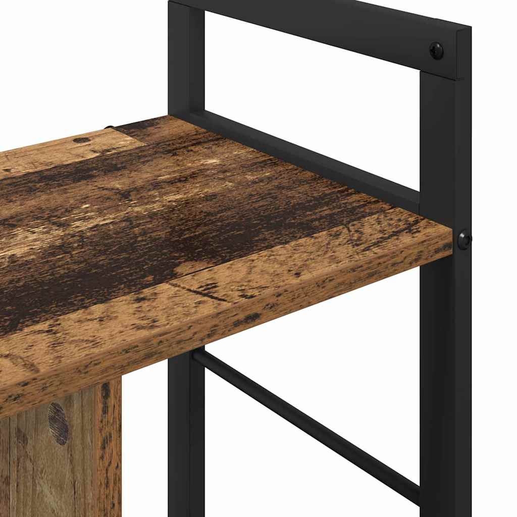 Bookshelf Old Wood 75 x 30 x 58.5 cm Engineered Wood
