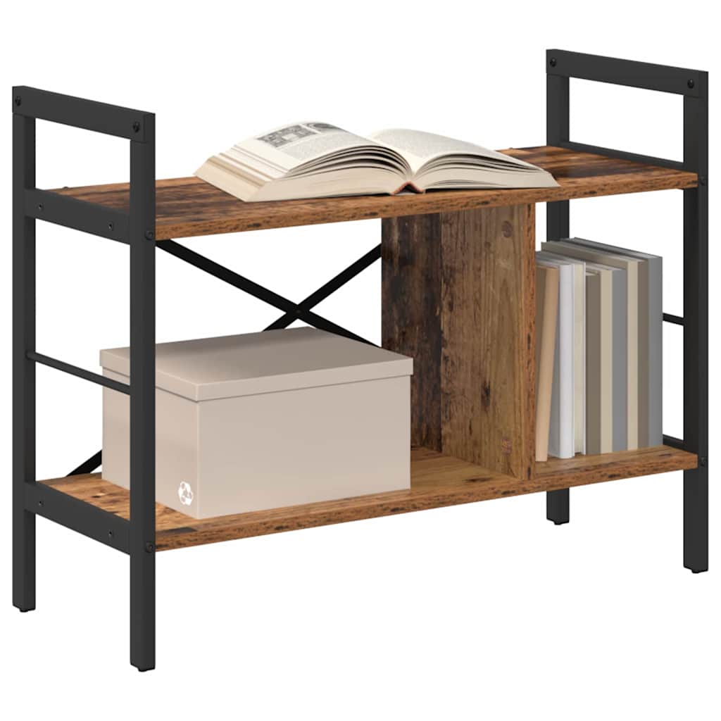 Bookshelf Old Wood 75 x 30 x 58.5 cm Engineered Wood