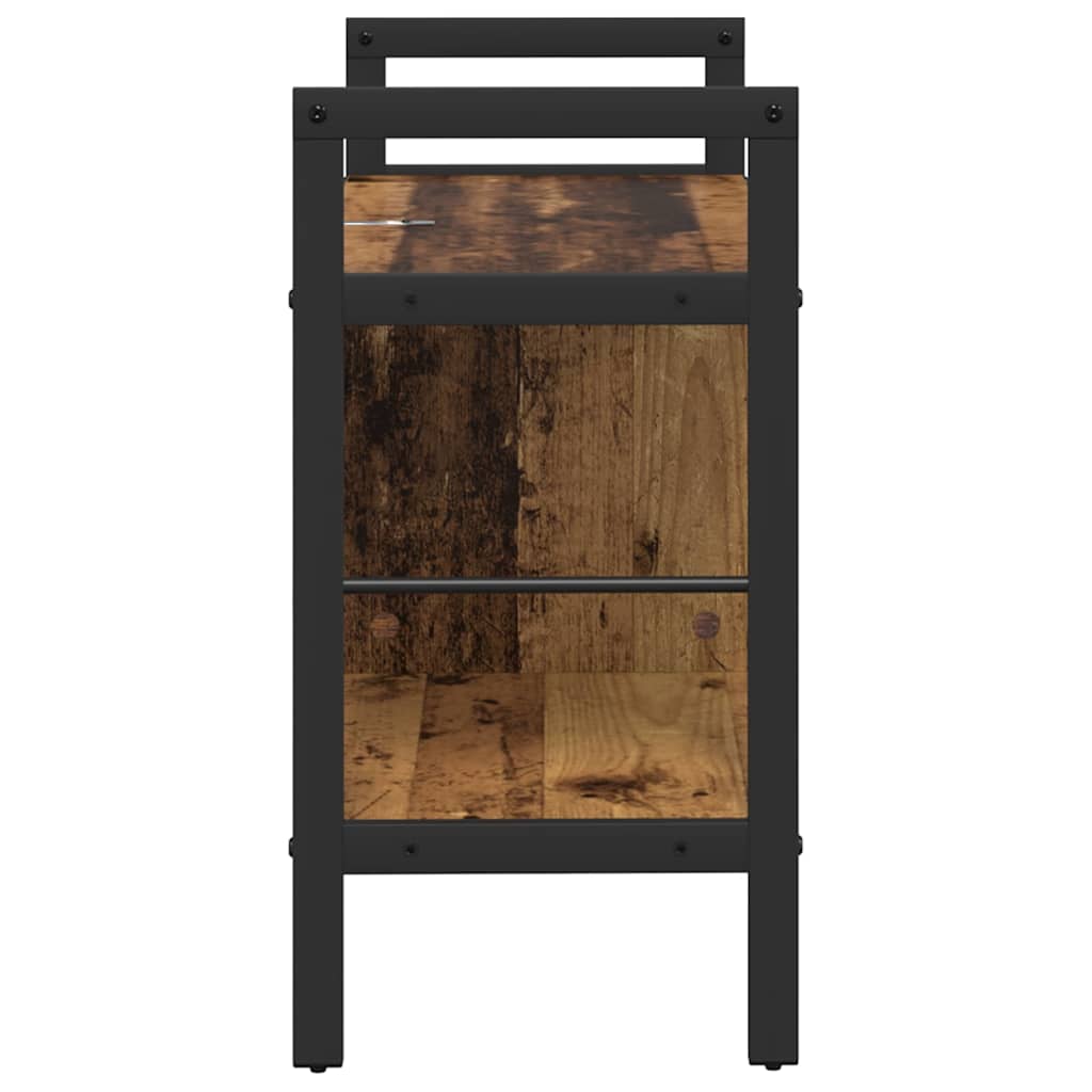 Bookshelf Old Wood 75 x 30 x 58.5 cm Engineered Wood