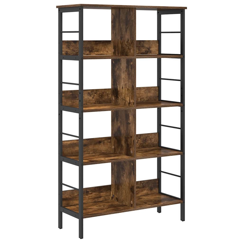 Bookshelf Smoked Oak 82 x 32 x 144.5 cm Engineered Wood