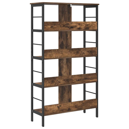 Bookshelf Smoked Oak 82 x 32 x 144.5 cm Engineered Wood