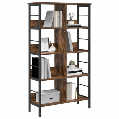 Bookshelf Smoked Oak 82 x 32 x 144.5 cm Engineered Wood