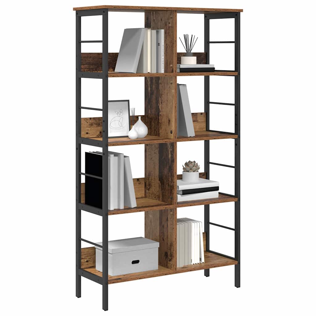 Bookshelf Old Wood 82 x 32 x 144.5 cm Engineered Wood