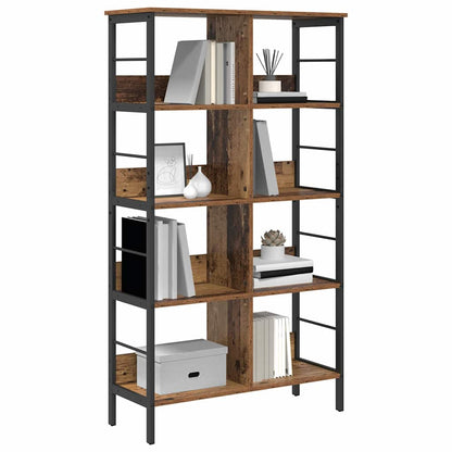 Bookshelf Old Wood 82 x 32 x 144.5 cm Engineered Wood