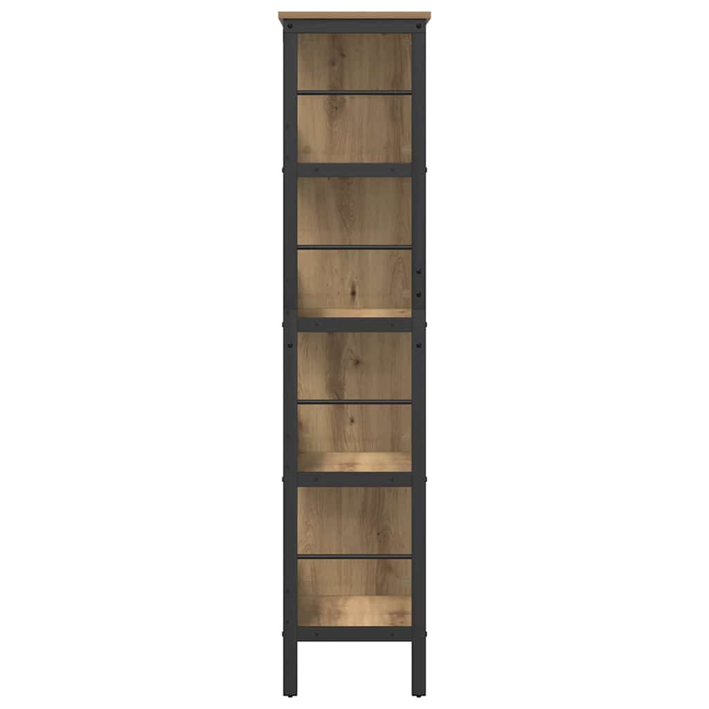 Bookshelf Artisan Oak 82 x 32 x 144.5 cm Engineered Wood