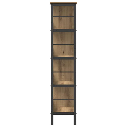 Bookshelf Artisan Oak 82 x 32 x 144.5 cm Engineered Wood