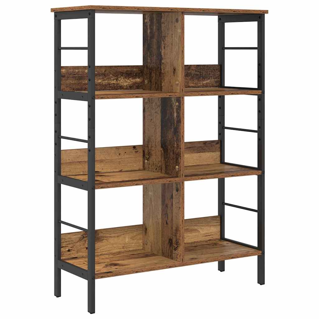 Bookshelf Old Wood 82 x 32 x 112 cm Engineered Wood