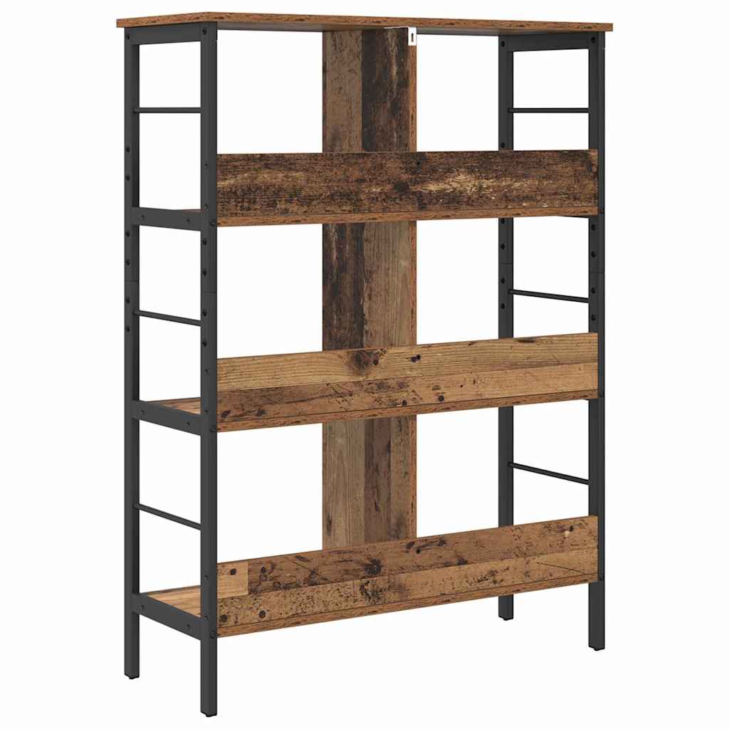 Bookshelf Old Wood 82 x 32 x 112 cm Engineered Wood