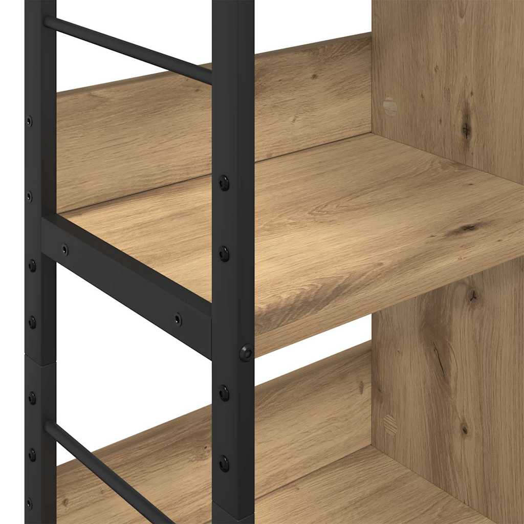 Bookshelf Artisan Oak 82 x 32 x 112 cm Engineered Wood
