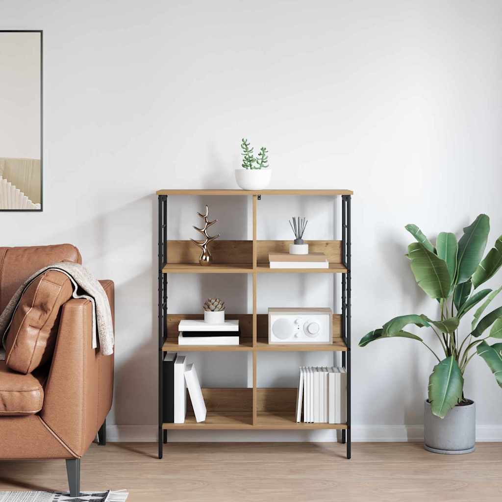 Bookshelf Artisan Oak 82 x 32 x 112 cm Engineered Wood