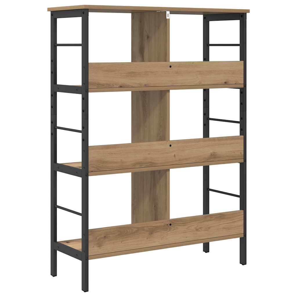 Bookshelf Artisan Oak 82 x 32 x 112 cm Engineered Wood