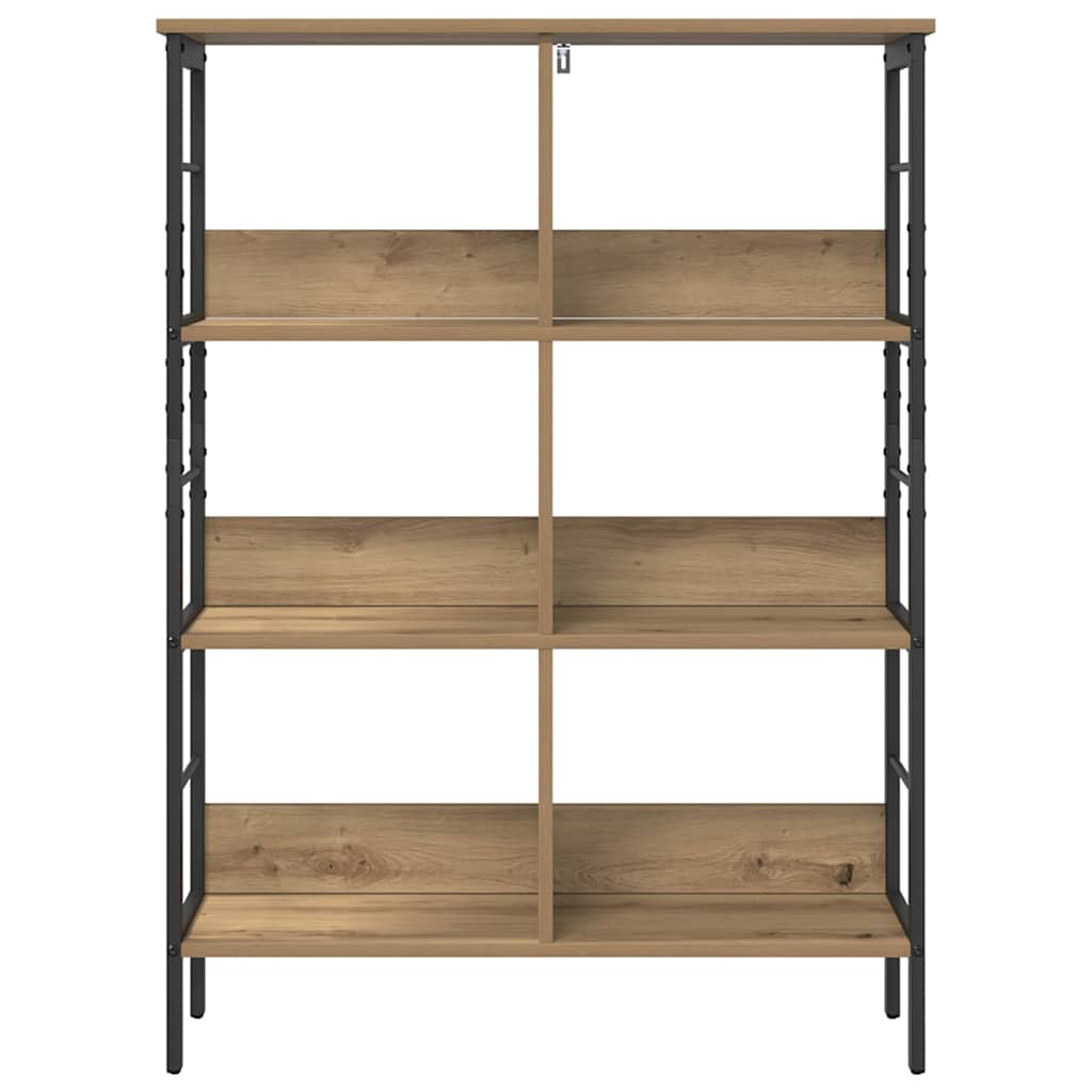 Bookshelf Artisan Oak 82 x 32 x 112 cm Engineered Wood