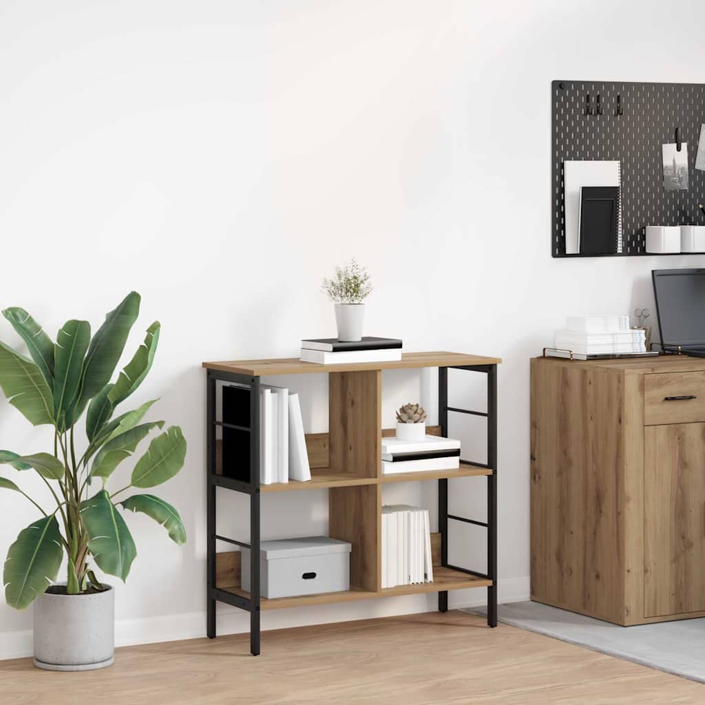 Bookshelf Artisan Oak 82 x 32 x 79 cm Engineered Wood