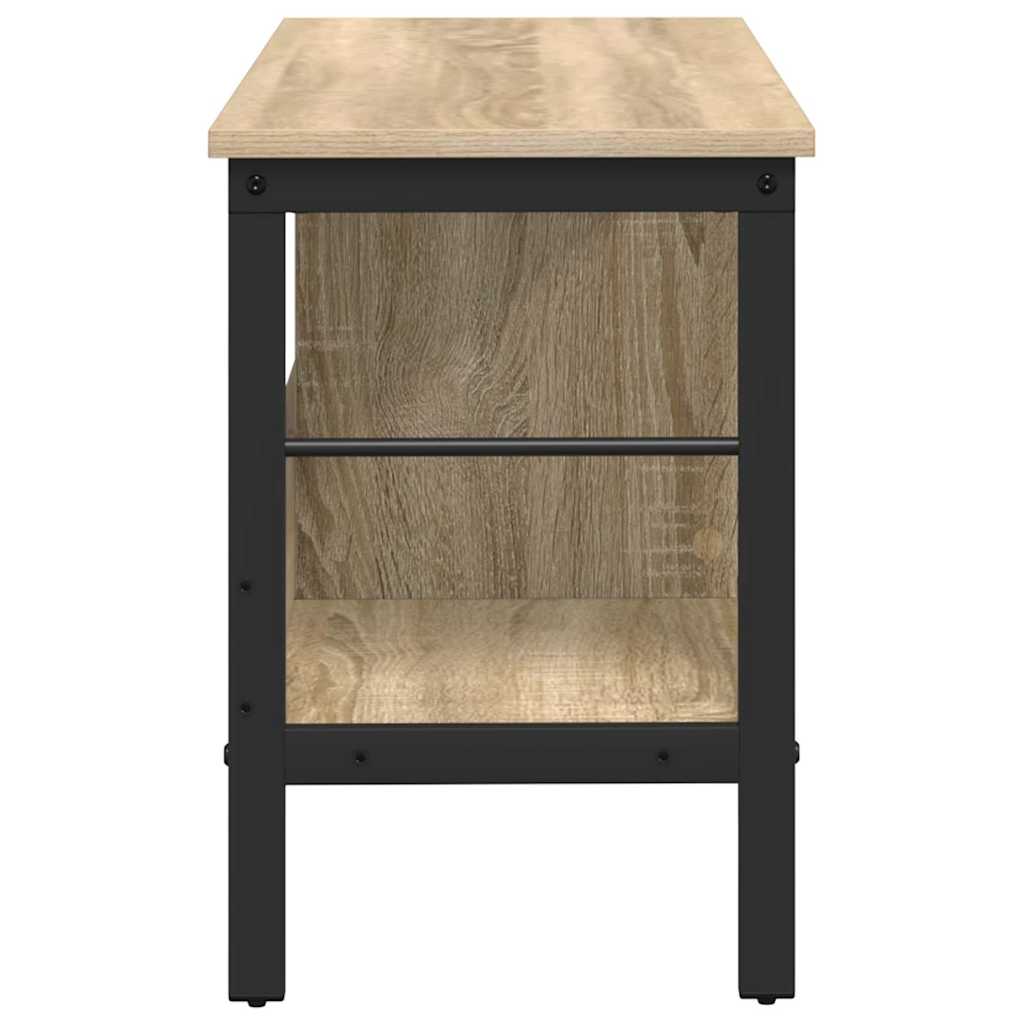 Bookshelf Sonoma Oak 82 x 32 x 47 cm Engineered Wood