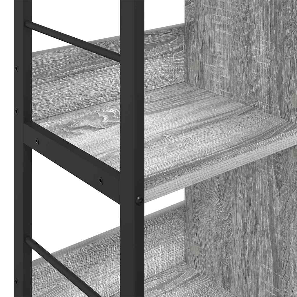 Bookshelf 9-Tier 102 x 32 x 104.5 cm Engineered Wood